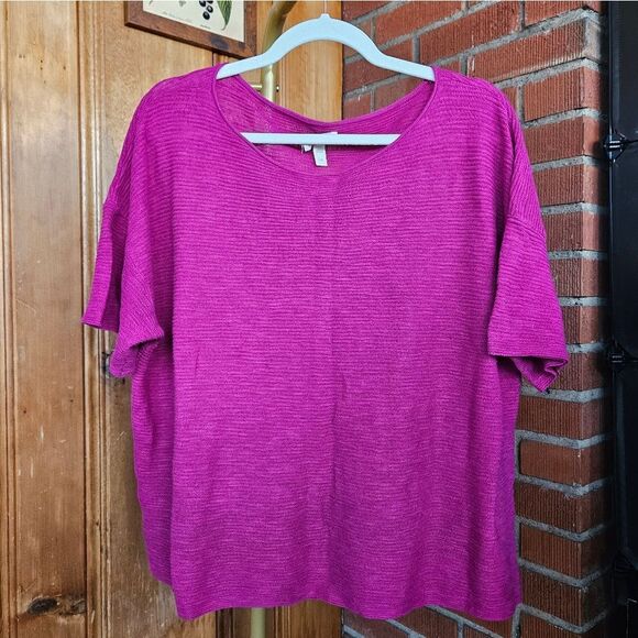 Eileen Fisher Knit Top - Picture 1 of 6